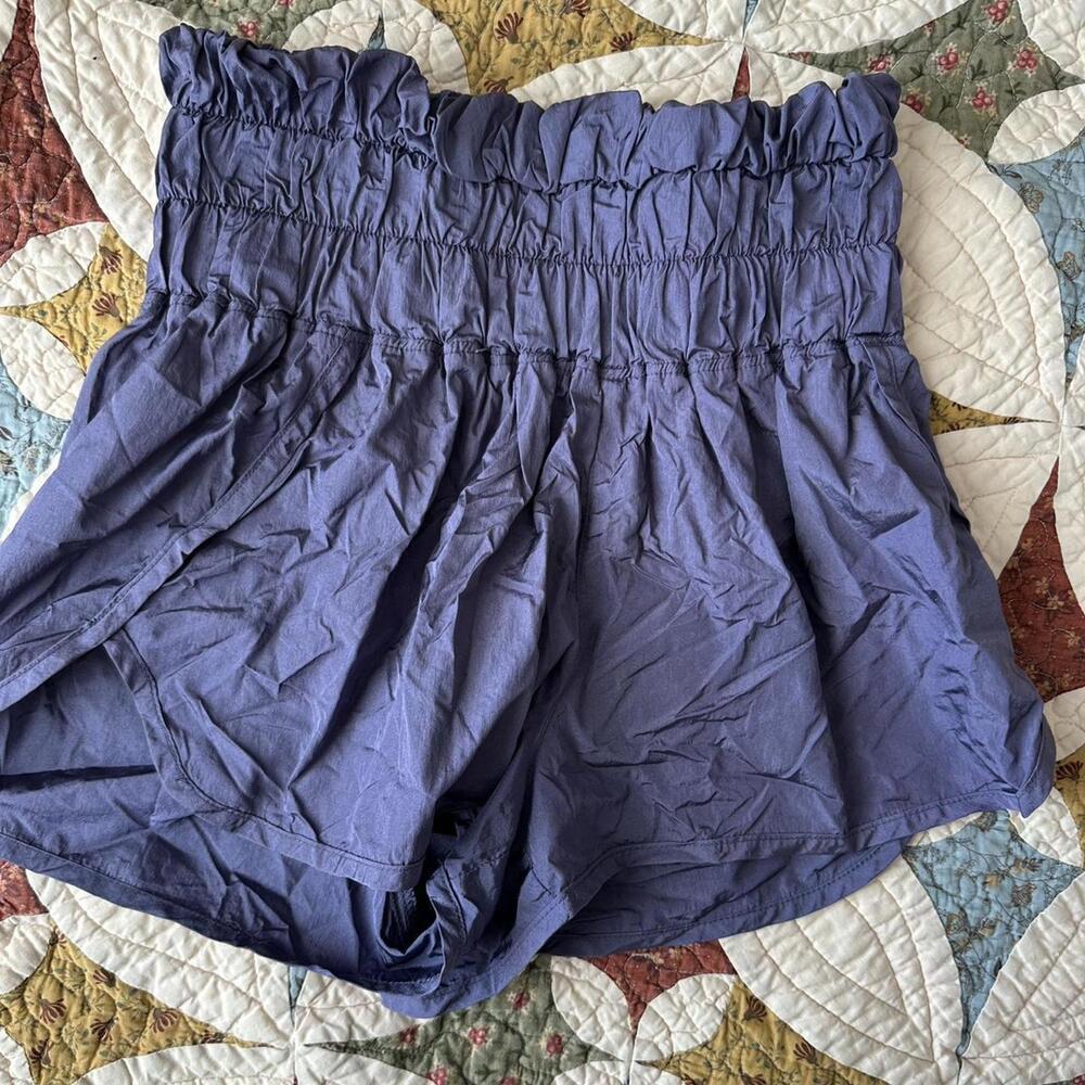 Free People Movement The Way Home high waisted athletic shorts in purple, size S